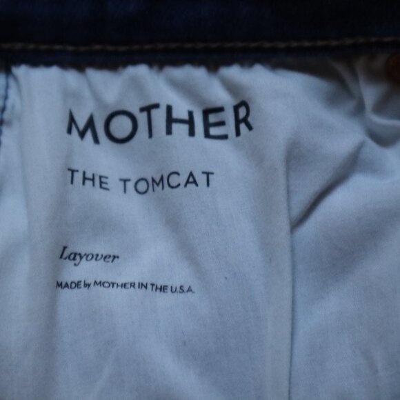 MOTHER jeans- THE TOMCAT , Size 27, HEMMED***  to 25" - Picture 5 of 11
